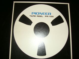 Rare Pioneer Pr - 100 Tape Reel/metal 267mm 10 Inch
