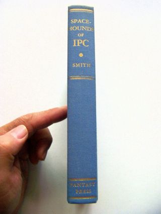 Rare Signed Fantasy Press Sci - Fi Spacehounds Of Ipc By Edward E.  Smith,  Ph.  D.