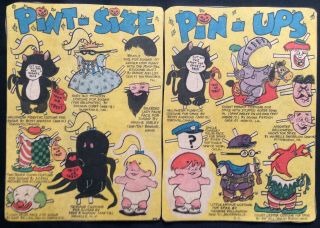 Sugar And Spike Dc Comic Book Paper Dolls,  The Cute Talking Babies,  1960’s,