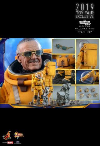 [brand New] Hot Toys Exclusive - Stan Lee 1/6 Scale Collectible Figure (mms545)