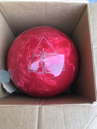 RARE Vintage COLUMBIA 300 FARLEY ' S PULSE RED BOWLING BALL 15 lbs 2
