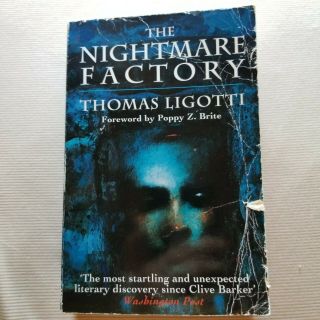 The Nightmare Factory By Thomas Ligotti (1996,  Trade Paperback) - Very Rare