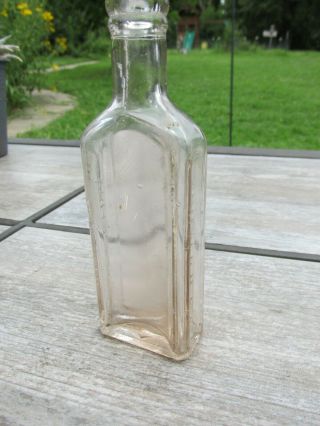 Vintage Foley & Co.  Chicago Usa Glass Medicine Bottle Antique Chipped