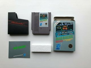 Rad Racer - Rare Nes Nintendo Game - Complete Cib - Vintage 80’s