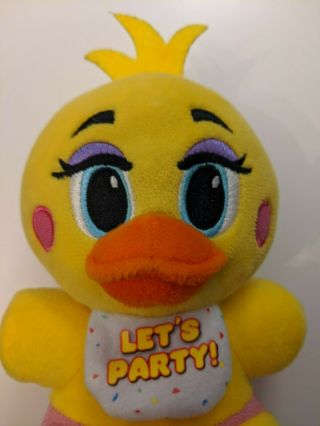 AUTHENTIC FNAF FUNKO TOY CHICA PLUSH,  AND VERY RARE 3