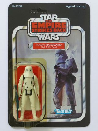 Star Wars Esb Imperial Stormtrooper (hoth Battle Gear) Action Figure Moc Vintage