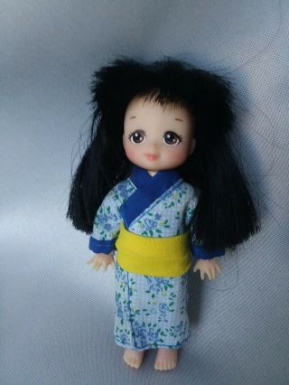 Generic No Brand Asian Anime Eye Kimono Mattel Barbie Sister Kelly Doll Size