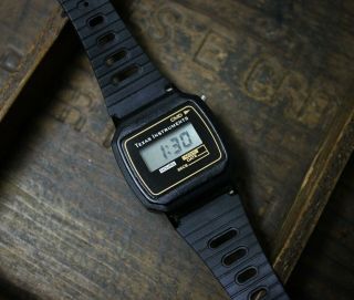 Rare Vintage Texas Instruments Digital Watch Retro Space Age Quartz Lcd