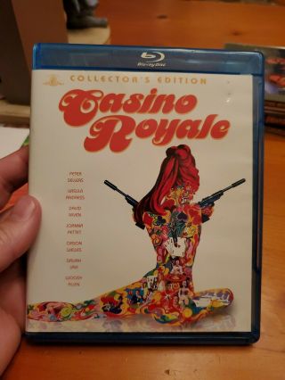 Casino Royale Blu - Ray Collectors Edition 1967 Peter Sellers Ursula Andress Rare