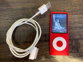 Apple Ipod Nano 4th Generation Product Red (8gb) Rare Limited Edition