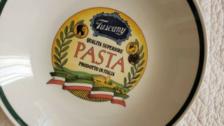 Vintage La Primula S.  R.  L Tuscany Pasta Bowl Large 12 