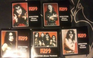 Kiss 5disc Mini Cds From Australian Kiss Army Fan Club Rare