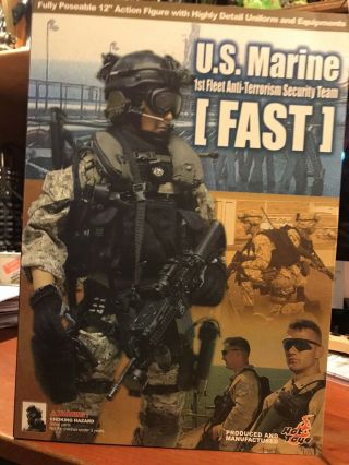 Hot Toys 1/6 U.  S.  Marine 1st Fleet Anti - Terrorism Security Team Fast