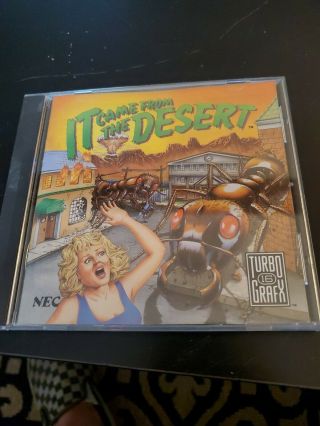 It Came From The Desert Turbografx - Cd Rare Game 1992