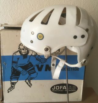 Rare JOFA helmet.  VM Model.  Vintage 60 - tal.  Senior size 3