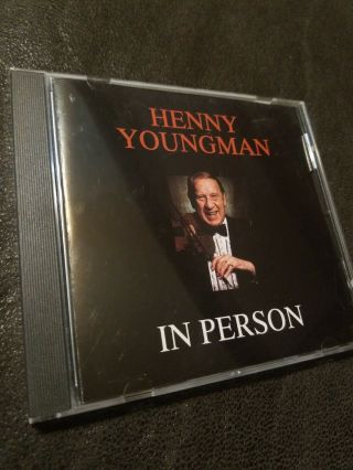 Henny Youngman In Person Cd 1997 Ekay Rare Live Comedy