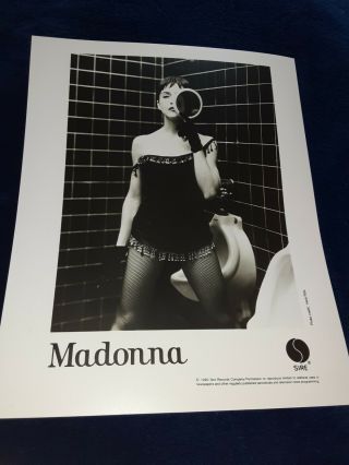 Rare Orig 1990 Madonna Vogue Portrait Sire Records " I 