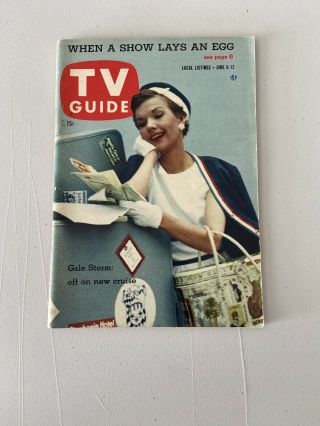 Tv Guide June 6 1959 Gale Storm Ray Milland Markham - 323 St Lawrence Ed.