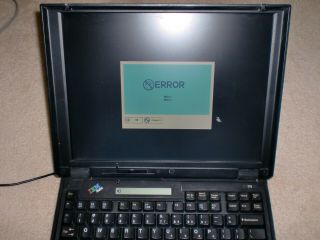 Rare Vintage Ibm Thinkpad 770 Laptop,  Needs Parts & Repair