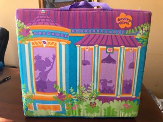 Groovy Girls (barbie Too) Doll House Fold Up For Travel,  Vintage,  Rare,  Fun
