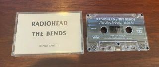 Radiohead " The Bends " 1995 - Ultra Rare - Advance Promo Cassette Tape C4 - 29626