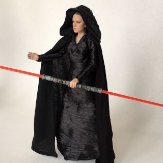 Rey Dark Side Custom Star Wars Not Sideshow Not Hot Toys 12” 1/6 Scale TROS 2