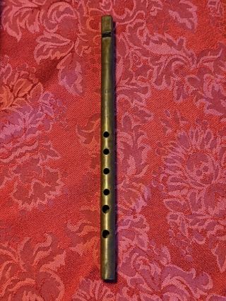 Antique Copper Six Hole Penny Whistle