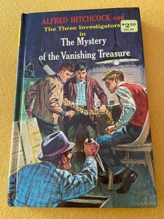 5 Rare Glossy Hb The Mystery Of The Vanishing Treasure - Three Investigators