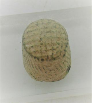 Post Medieval Detector Finds Ancient Medieval Bronze Thimble