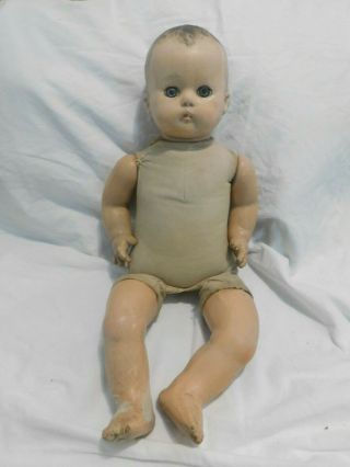 Lovely Antique Composition Baby Doll 3 20 " R & B