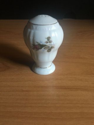 Vintage Royal Rose Fine China Of Japan Moss Rose Pattern Salt Or Pepper Shaker