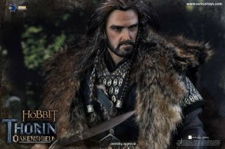 Asmus Toys The Hobbit Series Thorin Oakenshield Hobt06 1/6 Action Figure 9.  8 "