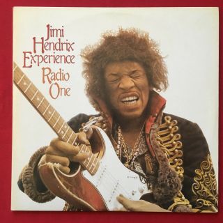 Jimi Hendrix Experience Radio One Lp Nm Rare Ryko Ltd Edition 3 Side Clear Vinyl