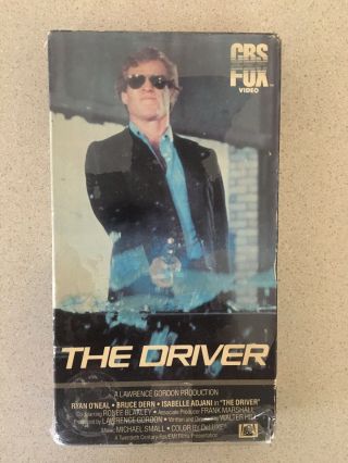 The Driver (1985,  Vhs) Ryan O’neal,  Bruce Dern,  Rare
