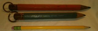 Collectible 2 Antique Giant Pencils Over 100 Years Old U.  S.  Pencil Co.