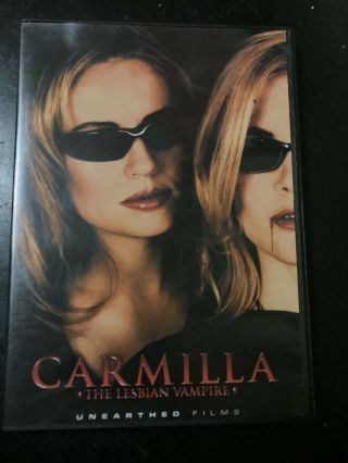 Carmilla The Lesbian Vampire Unearthed Films Rare Oop