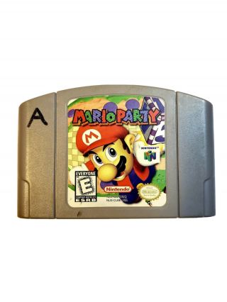 Mario Party N64 (nintendo 64,  1999) Authentic 1 Owner.  Rare