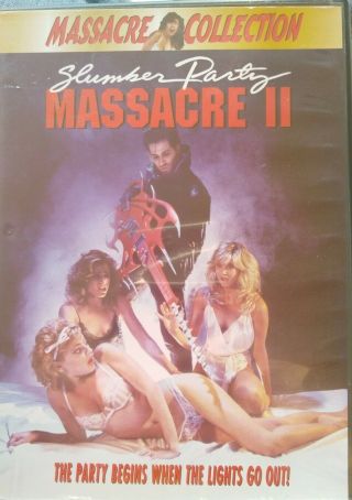 Slumber Party Massacre 2 Dvd Rare Oop Concorde