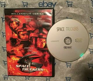 Space Truckers (dvd,  1999) Dennis Hopper | Stephen Dorff | Rare Oop Region 1 Us