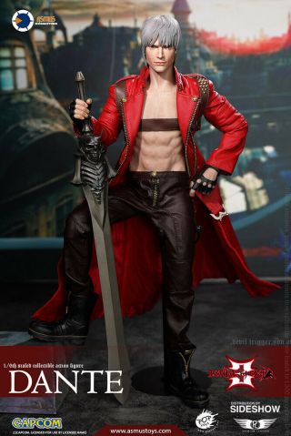 1/6 Scale Devil May Cry Iii Dante Action Figure Asmus Toys 905057