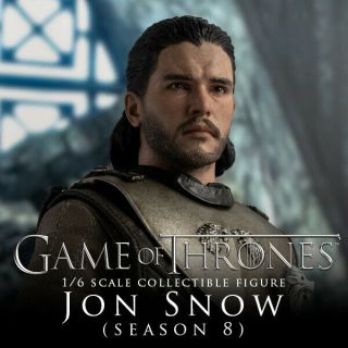 Threezero Jon Snow (season 8) Game Of Thrones 1:6 Scale Action Figure