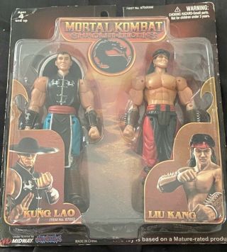 Mortal Kombat Shaolin Monks Liu Kang Kung Lao 2 - Pack