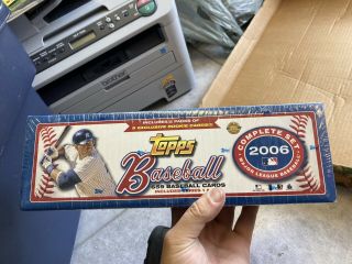 2006 Topps Baseball Complete Hobby Factory Set Rare