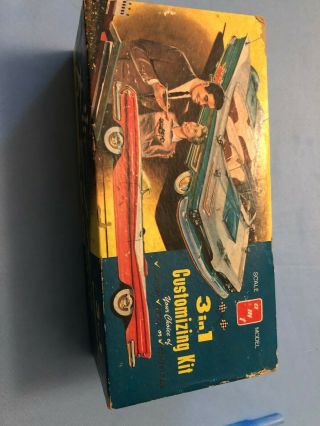 Amt 1959 Pontiac Bonneville Convertible 3 In 1 Box Only