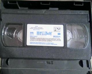 Vintage Blockbuster VHS Hellboy.  (VERY VERY RARE) 3