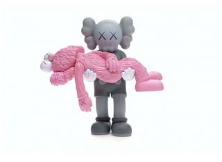 Kaws Bff Pink Edition Open Edition Vinyl Figure Pink Authentic Character
