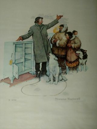 Norman Rockwell Rare Limited Edition Numbered Prints Brown & Bigelow