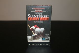 Silent Night,  Deadly Night Vhs Very Rare Horror Oop