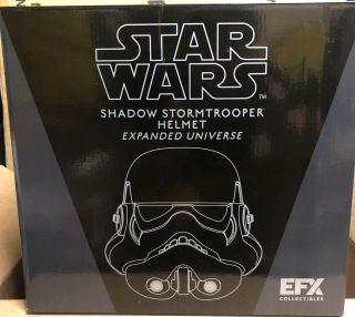 Star Wars Efx Collectibles Shadow Storm Trooper Helmet 2010 Limited Edition 1:1