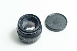 Jupiter - 8 2/50 50mm F/2 M39 Rangefinder Lens Leica,  Fed,  Zorki Rare Black.  Exc,